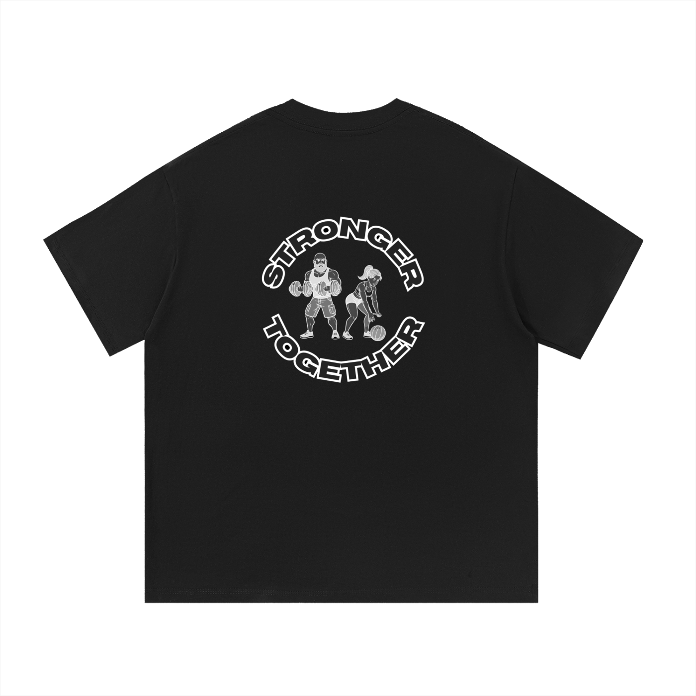 Stronger Together T-Shirt (Black)